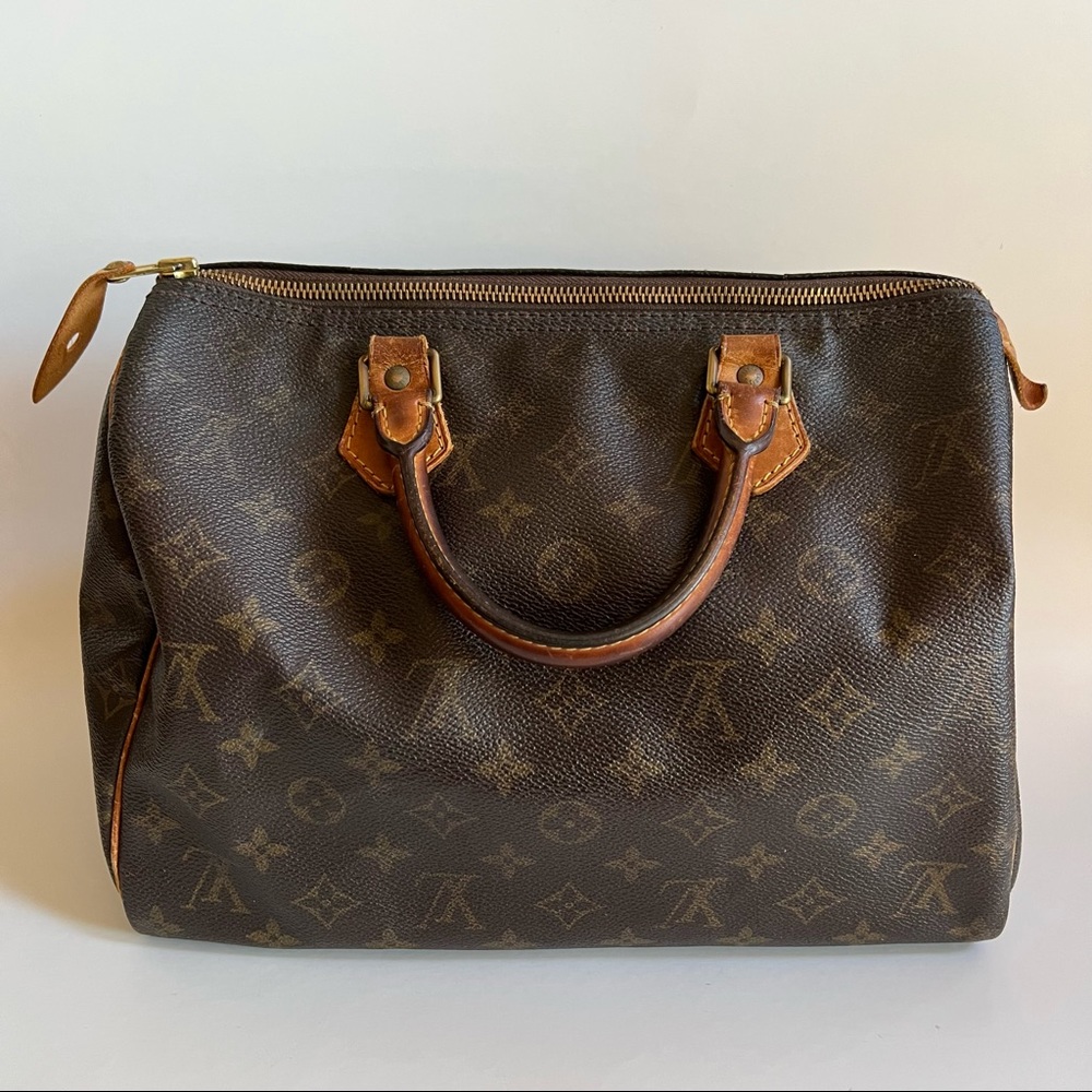 Louis Vuitton Speedy 30 Satchel Handbag